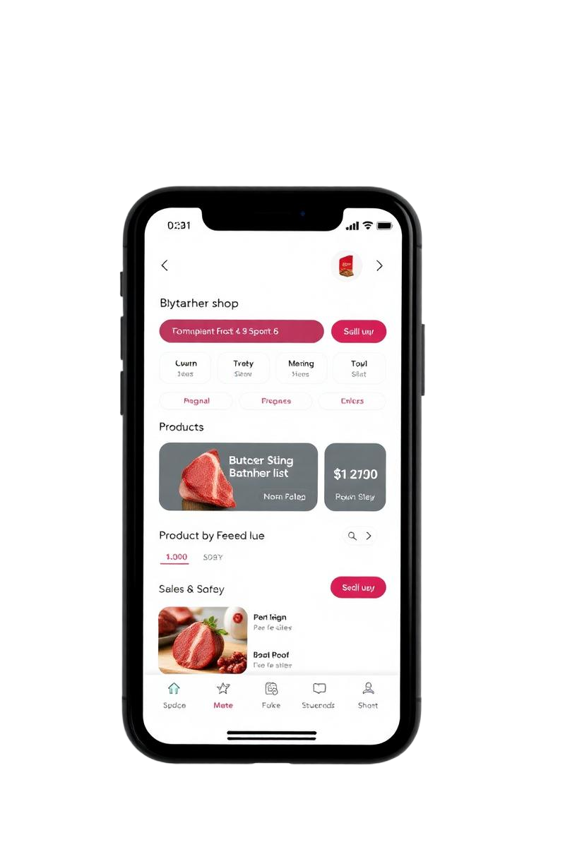 App mobile Açougue Master